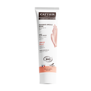 Masque à l'argile rose & extrait de lin - certifié bio