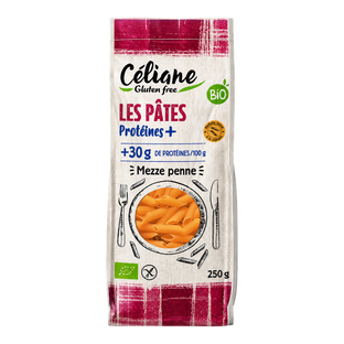 Mezze penne protéinées bio