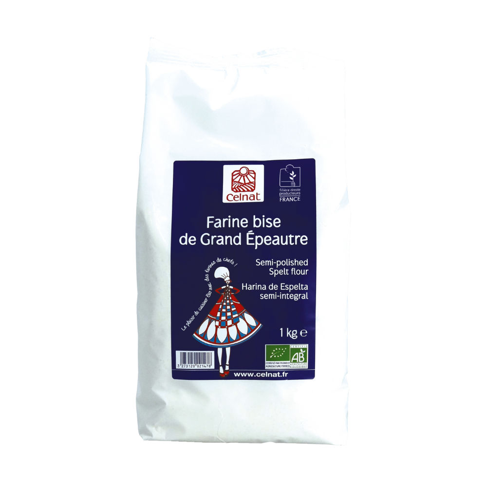 Farine bise de grand épeautre bio
