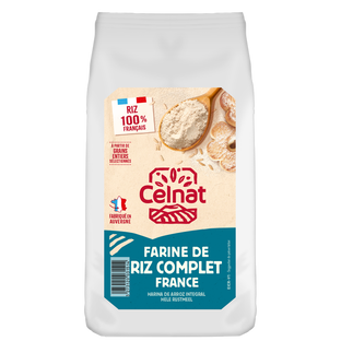 Farine complète de riz de Camargue bio