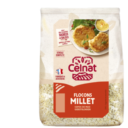 Flocons de millet bio