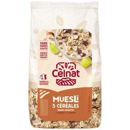 Muesli 5 céréales bio - 500g