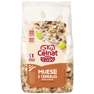 Muesli 5 céréales bio - 500g
