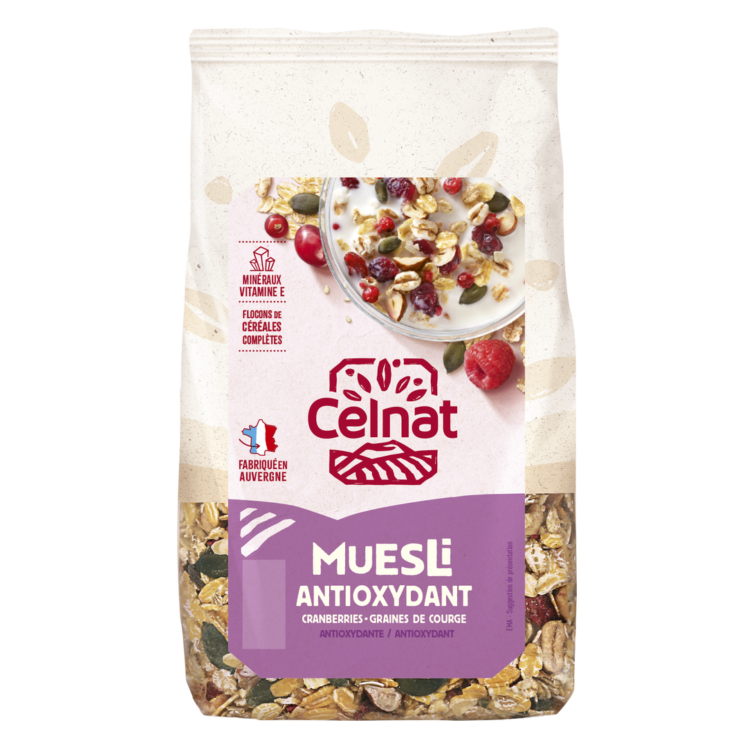 Muesli antioxydant bio