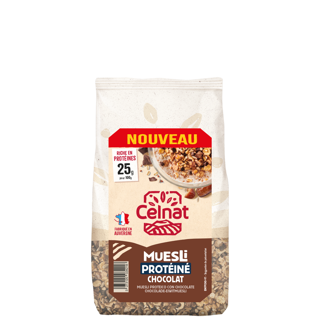 Muesli protéiné chocolat bio