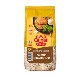 Préparation pour galettes epeautre cèpes bio