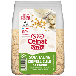 Soja jaune dépelliculé bio