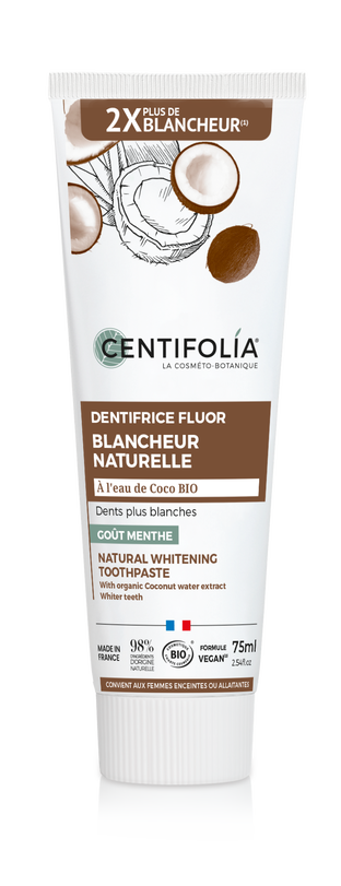 Dentifrice fluor blancheur naturelle 