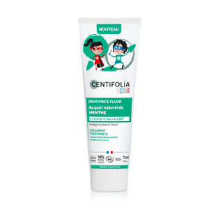 Dentifrice menthe verte enfants sans fluor