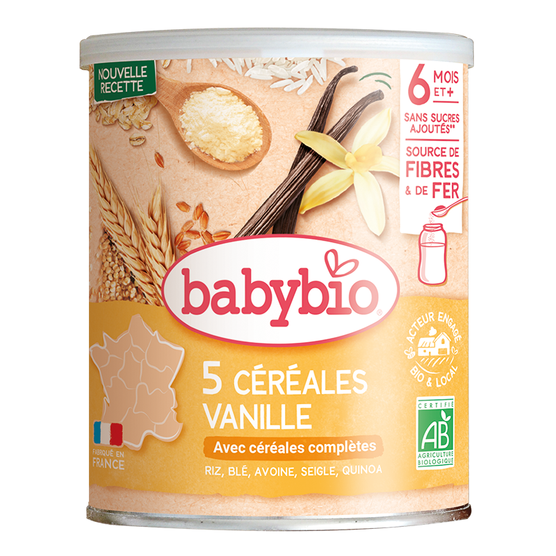 Céréales vanille quinoa bio (dès 6 mois)