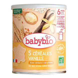 Céréales vanille quinoa bio (dès 6 mois)