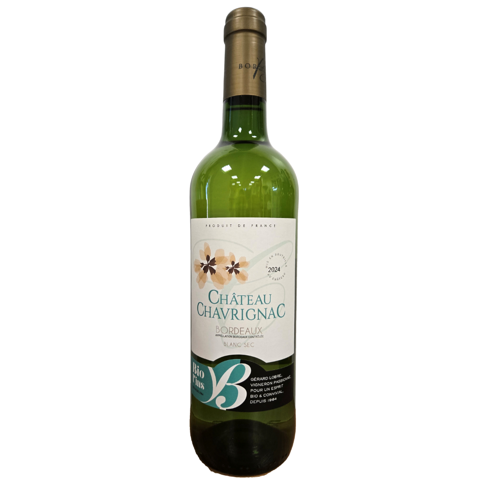 Vin blanc AOC Bordeaux bio