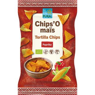 Chips maïs paprika bio