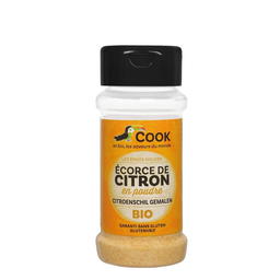 Écorce de citron en poudre bio