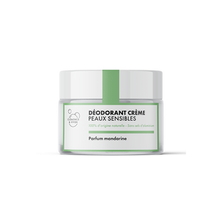 Déodorant crème peau sensible mandarine