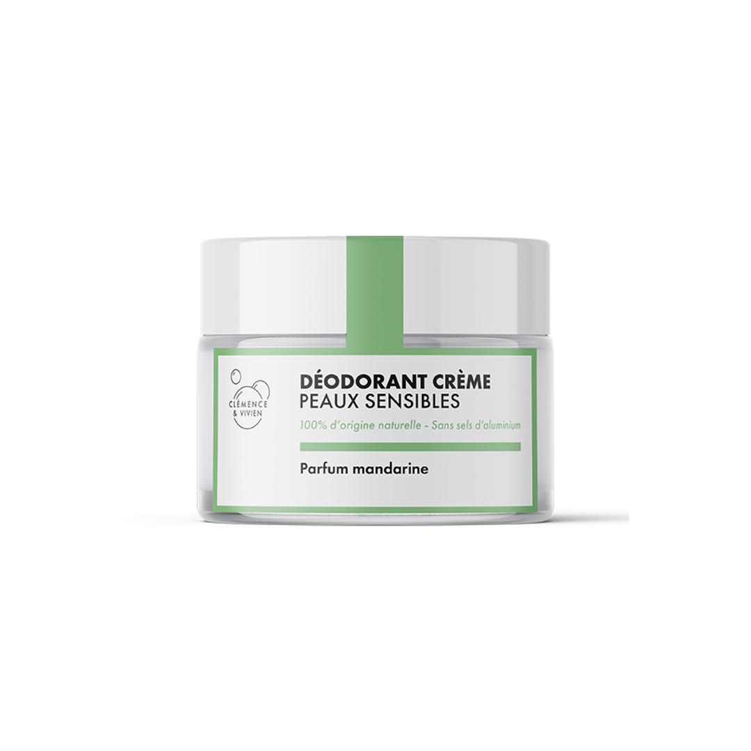 Déodorant crème peau sensible mandarine