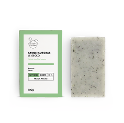 Savon à froid exfoliant le gecko