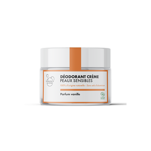Déodorant crème peau sensible vanille