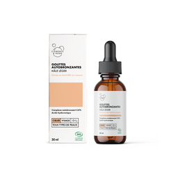 Gouttes autobronzantes hâle léger