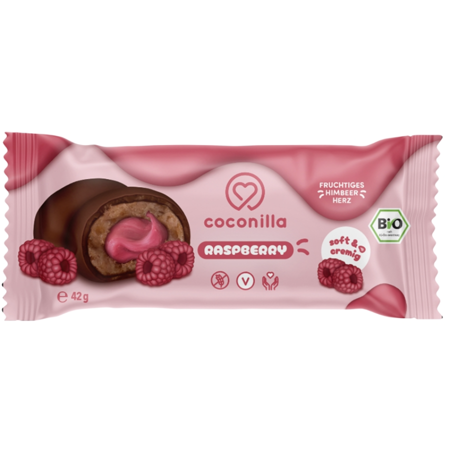 Bio Dattelkugeln Raspberry, vegan