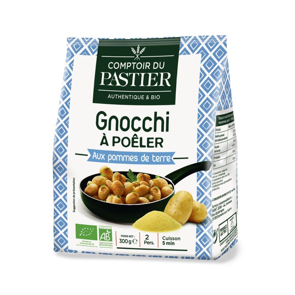 Gnocchi frais à poêler bio