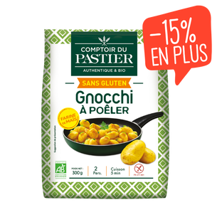 Gnocchi frais à poêler sans gluten bio
