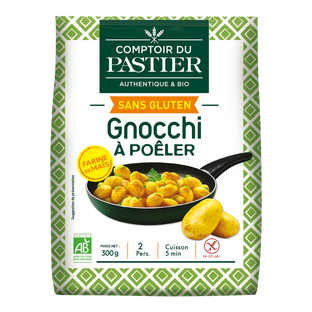 Gnocchi frais à poêler sans gluten bio