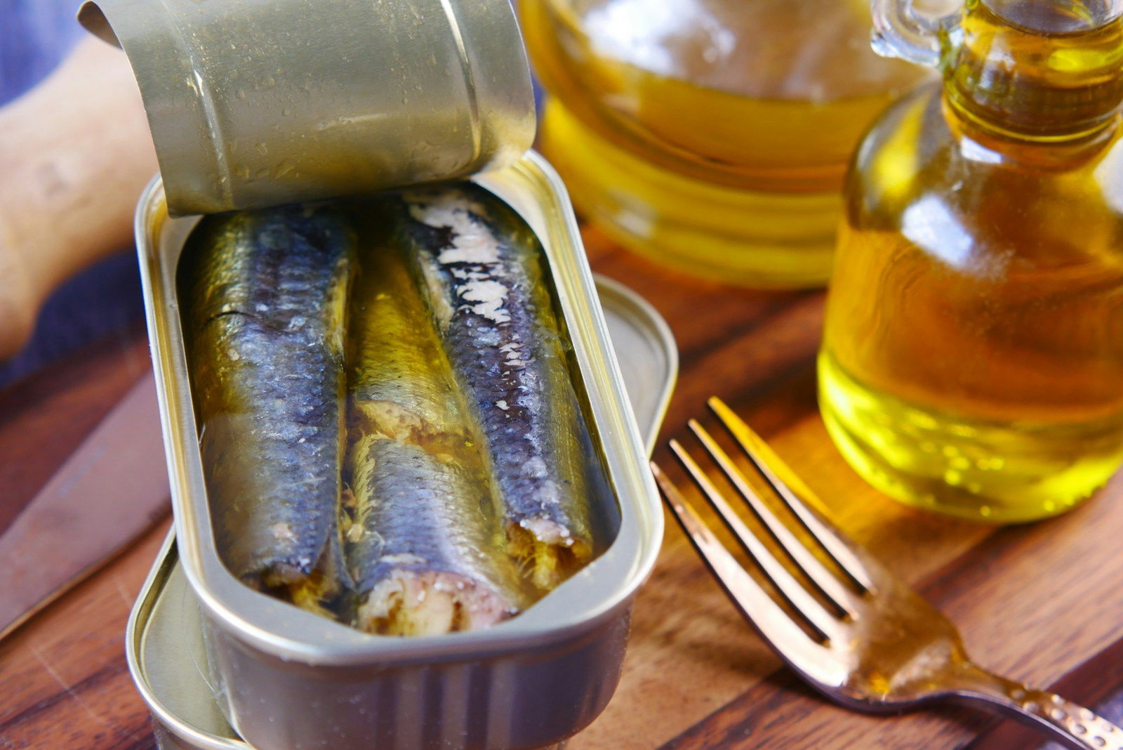 Rillettes de thon bio, sardines et filets maquereaux bio