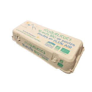 Œufs plein air bio x 10