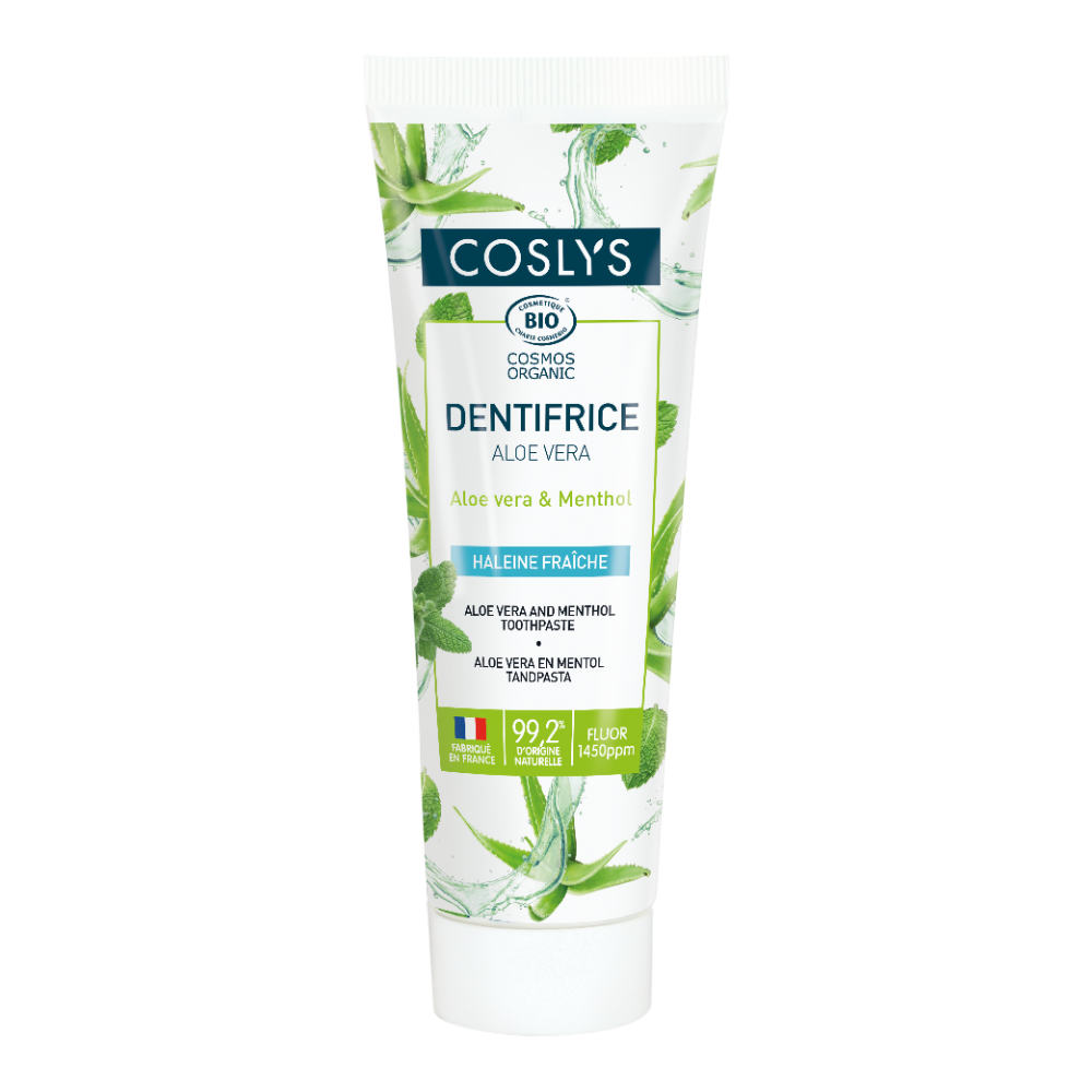 Dentifrice fluor aloe vera 