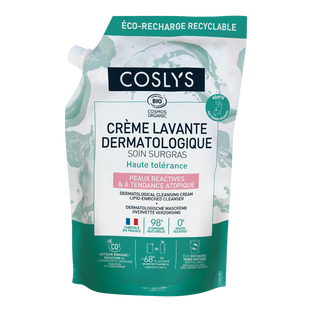 Eco-recharge crème lavante dermatologique