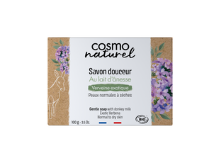 Savon au lait d’ânesse et à la verveine