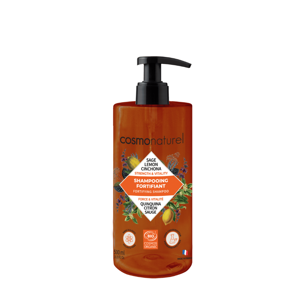 Shampoing fortifiant sauge citron quinquina