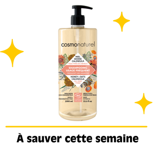 Shampoing miel avoine calendula bio usage frequent