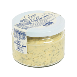 Aïoli végétal à l'ail des ours bio