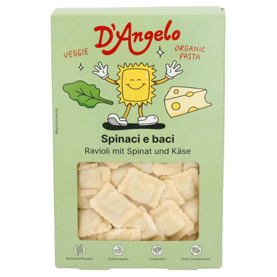 Bio Ravioli Käse-Spinat