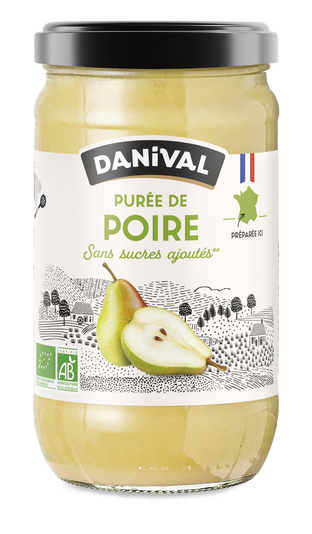 Purée de poire bio