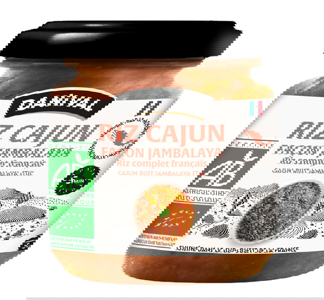 Riz cajun façon jambalaya bio