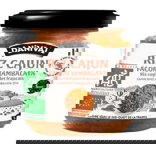 Riz cajun façon jambalaya bio