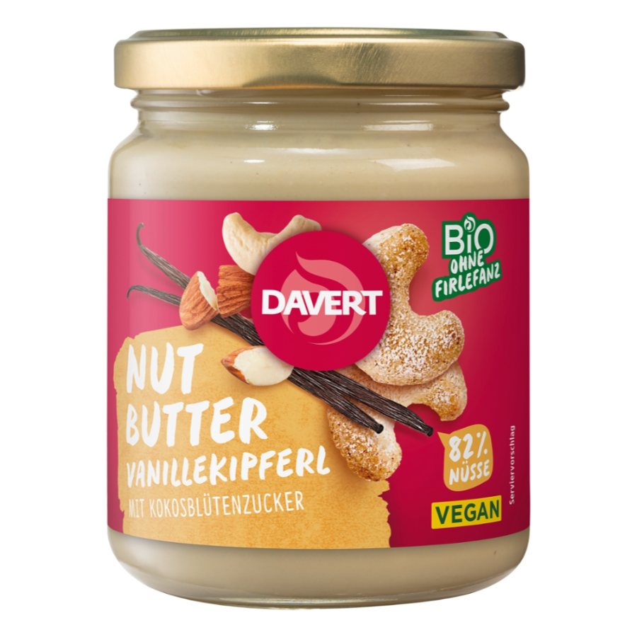 Bio Nussmus Vanillekipferl