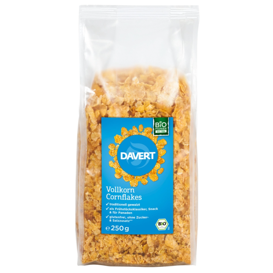Bio Vollkorn-Cornflakes, glutenfrei