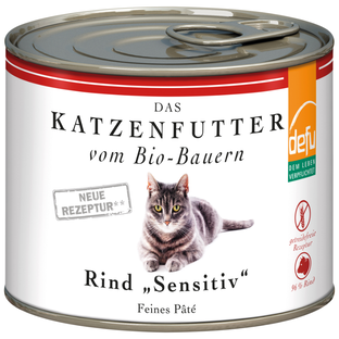 Bio Katzennassfutter Rind Sensitiv