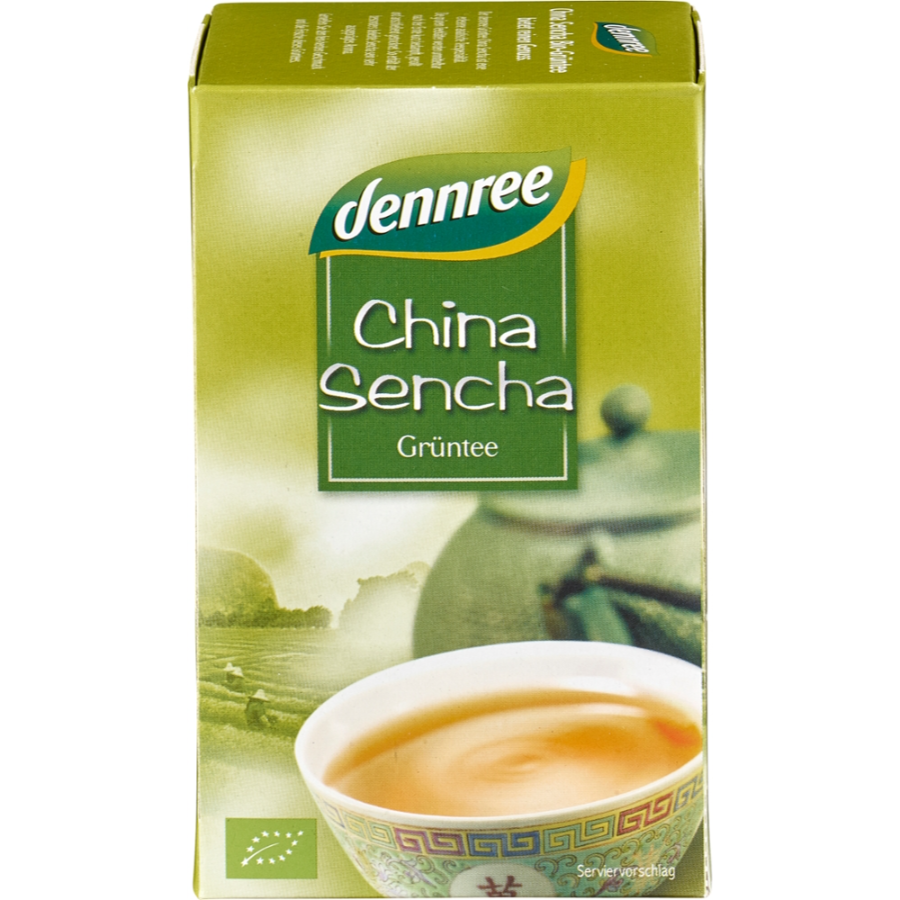 Bio China Sencha Grüntee, Beutel