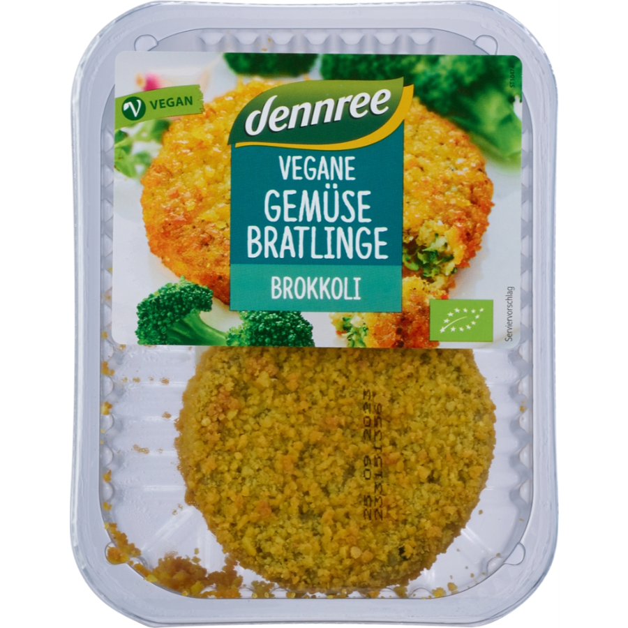 Bio Gemüsebratlinge Brokkoli