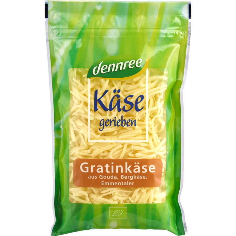 Bio Gratinkäse gerieben