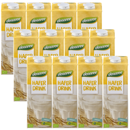 Bio Haferdrink Natur, Karton 12 Stk.