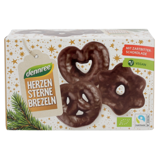 Bio Lebkuchen Herzen, Sterne, Brezeln