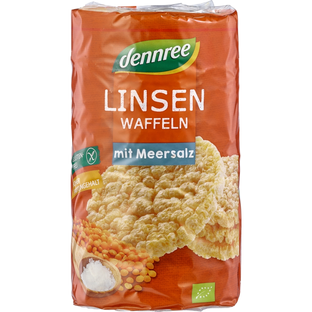 Bio Linsenwaffeln gesalzen