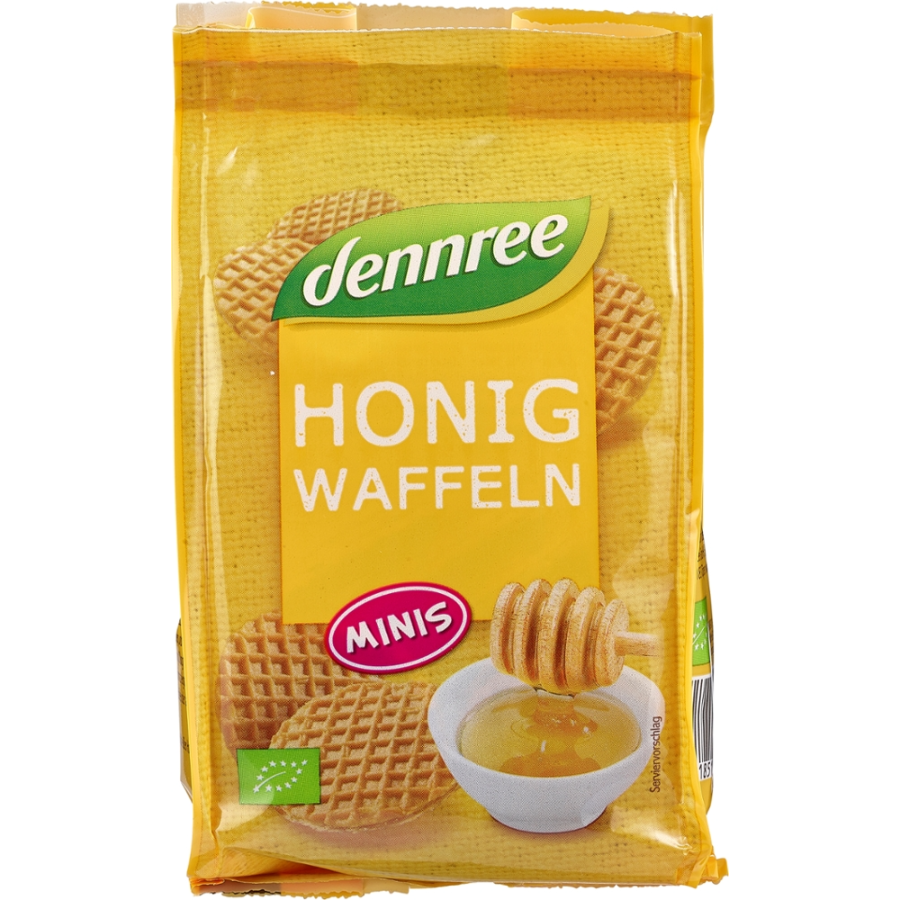 Bio Mini Honigwaffeln