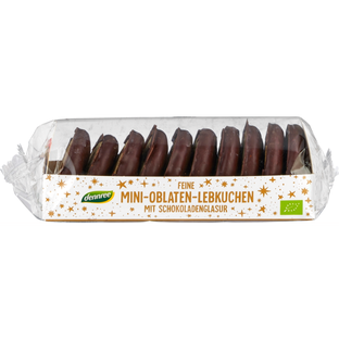 Bio Mini-Oblaten-Lebkuchen schokoliert